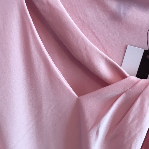 NWT Nine West pink twist front tank top - Picture 2 of 4